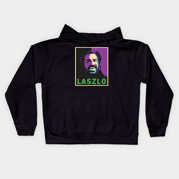 Laszlo Kids Hoodie by valentinahramov